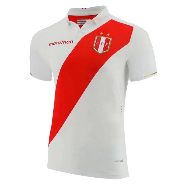 Tailandia Camiseta Perú 1ª 2019 Blanco